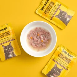 Smaak Kissan Märkäruoka|Viljaton Kissanruoka*kana & kalkkuna kissalle 100g