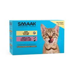 Smaak Kissan Märkäruoka|Kissanpennun Ruoka*Multipack kissanpennulle 12 x 100 g