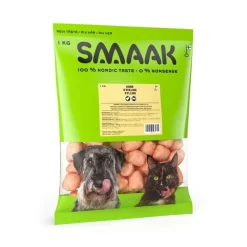 Smaak Ruokinnan Monipuolistaminen|Kotimainen Koiranruoka*raaka luuton kanapulla 1kg
