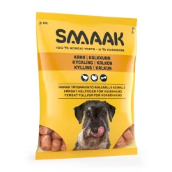 Smaak Ruokinnan Monipuolistaminen|Kotimainen Koiranruoka*raaka täysravinto kana & kalkkuna 1 kg