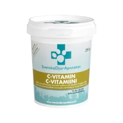 Svenska Djurapoteket Öljyt, Vitamiinit Ja Lisäravinteet|Hoito Ja Terveys*C-vitamiini 250 g
