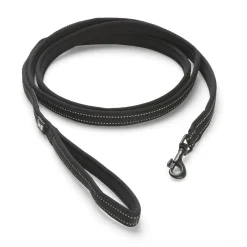 Feel Active Koiran Hihnat Ja Flexit*Talutin Padded, musta
