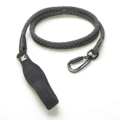 Feel Active Koiran Hihnat Ja Flexit*Talutin Rope, 8 mm Musta