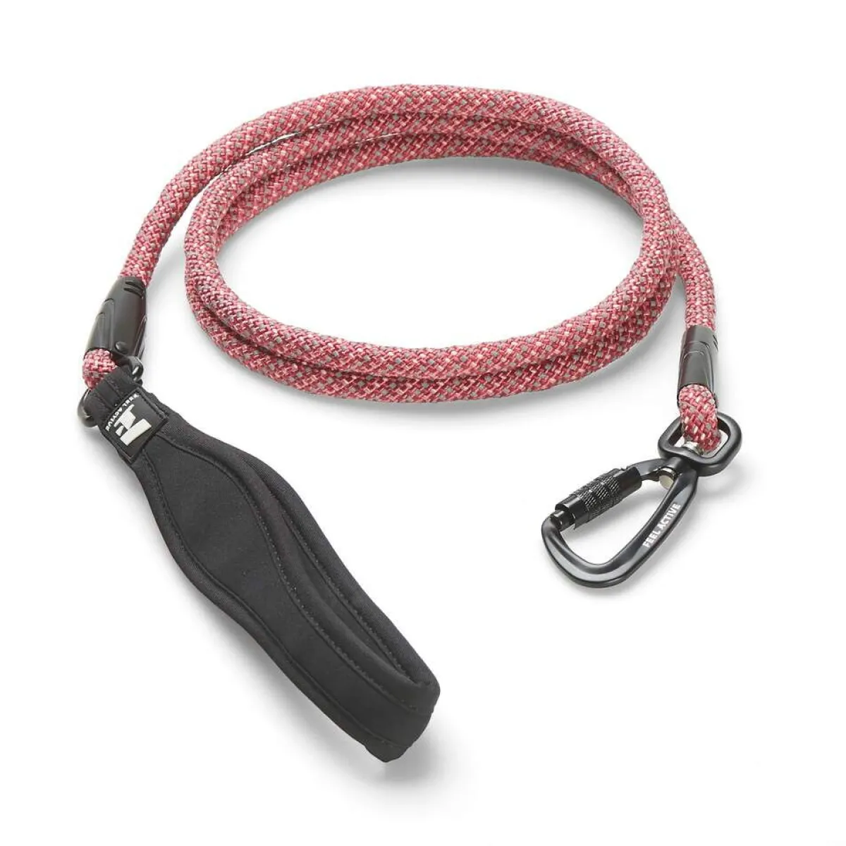 Feel Active Koiran Hihnat Ja Flexit*Talutin Rope, 8 mm Musta