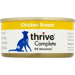 Thrive Kissan Märkäruoka|Viljaton Kissanruoka*Complete Adult Kananrinta 75g