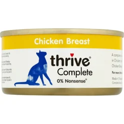 Thrive Kissan Märkäruoka|Viljaton Kissanruoka*Complete Adult Kananrinta 75g