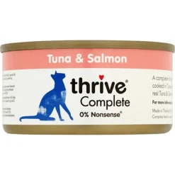 Thrive Kissan Märkäruoka*Complete Tonnikala ja Lohi 75g