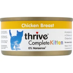 Thrive Kissan Märkäruoka|Kissanpennun Ruoka*Kitten kana, 75 g