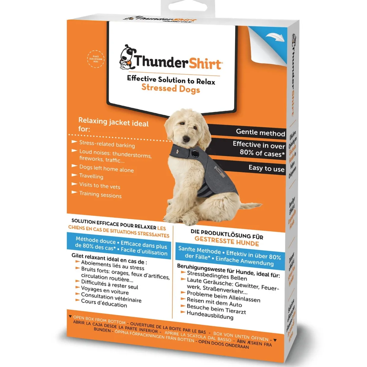 Thundershirt Koiran Vaatteet|Tyynnyttävät Tuotteet*rauhoittava mantteli koiralle