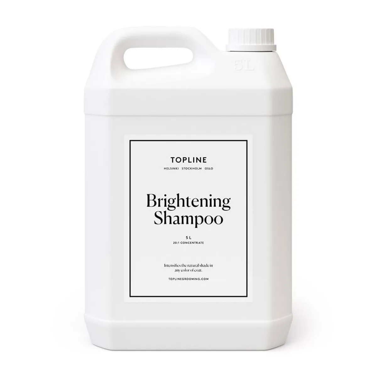 Topline Koiran Shampoot|Kissan Shampoot*Brightening Shampoo 5 l