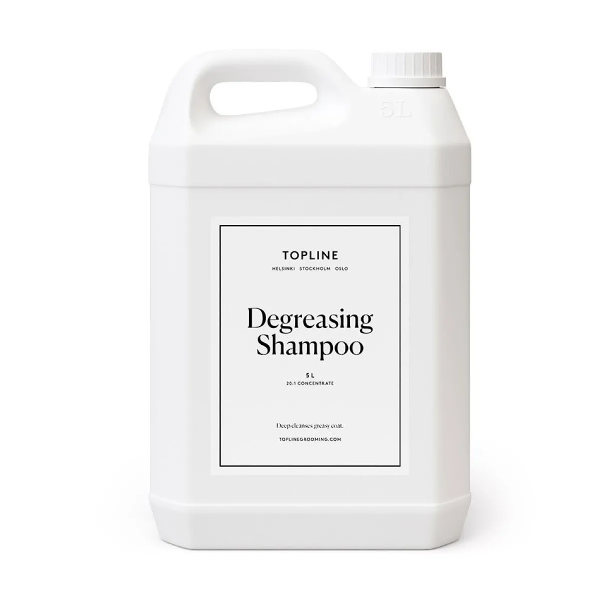 Topline Koiran Shampoot|Kissan Shampoot*Degreasing Shampoo 5 l
