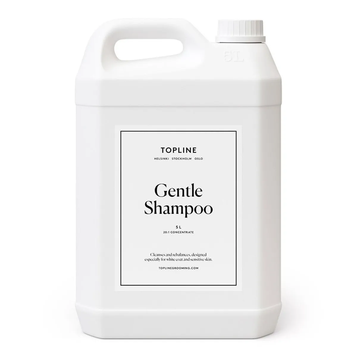 Topline Koiran Shampoot|Kissan Shampoot*Gentle -koiranshampoo 5 l
