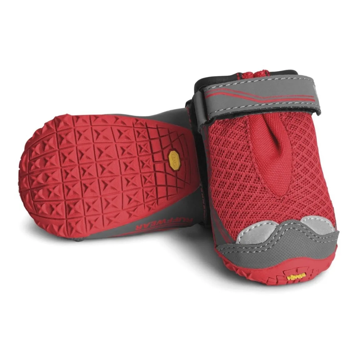 RuffWear Koiran Vaatteet|Koiran Tossut*Tossut Grip Trex, punainen