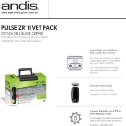 Andis Trimmauskoneet- Ja Tarvikkeet|Koiran Trimmaus Ja Turkinhoito*Trimmauskone Pulze ZR II Vet Pack