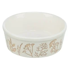 Trixie Koiranpennun Ruokailu|Koiran Ruoka- Ja Juomakupit*keraaminen kulho valkoinen/beige 0,3l