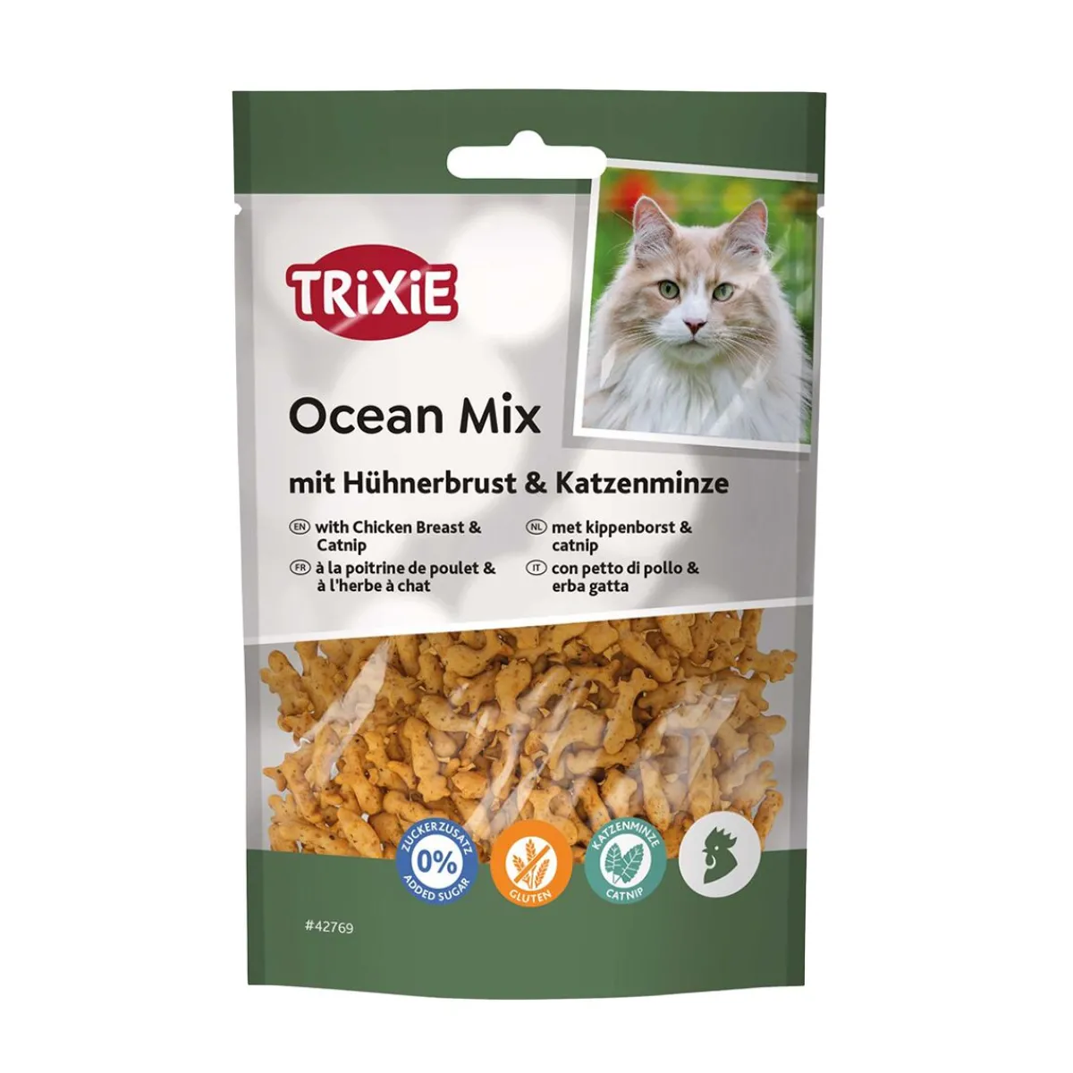 Trixie Uutuudet Kissoille*Ocean Mix -kissanherkut 50 g