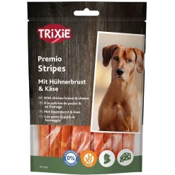 Trixie Täyslihaherkut|Pikkuherkut Ja Treeninamit*Premio Cheese Chicken Stripes