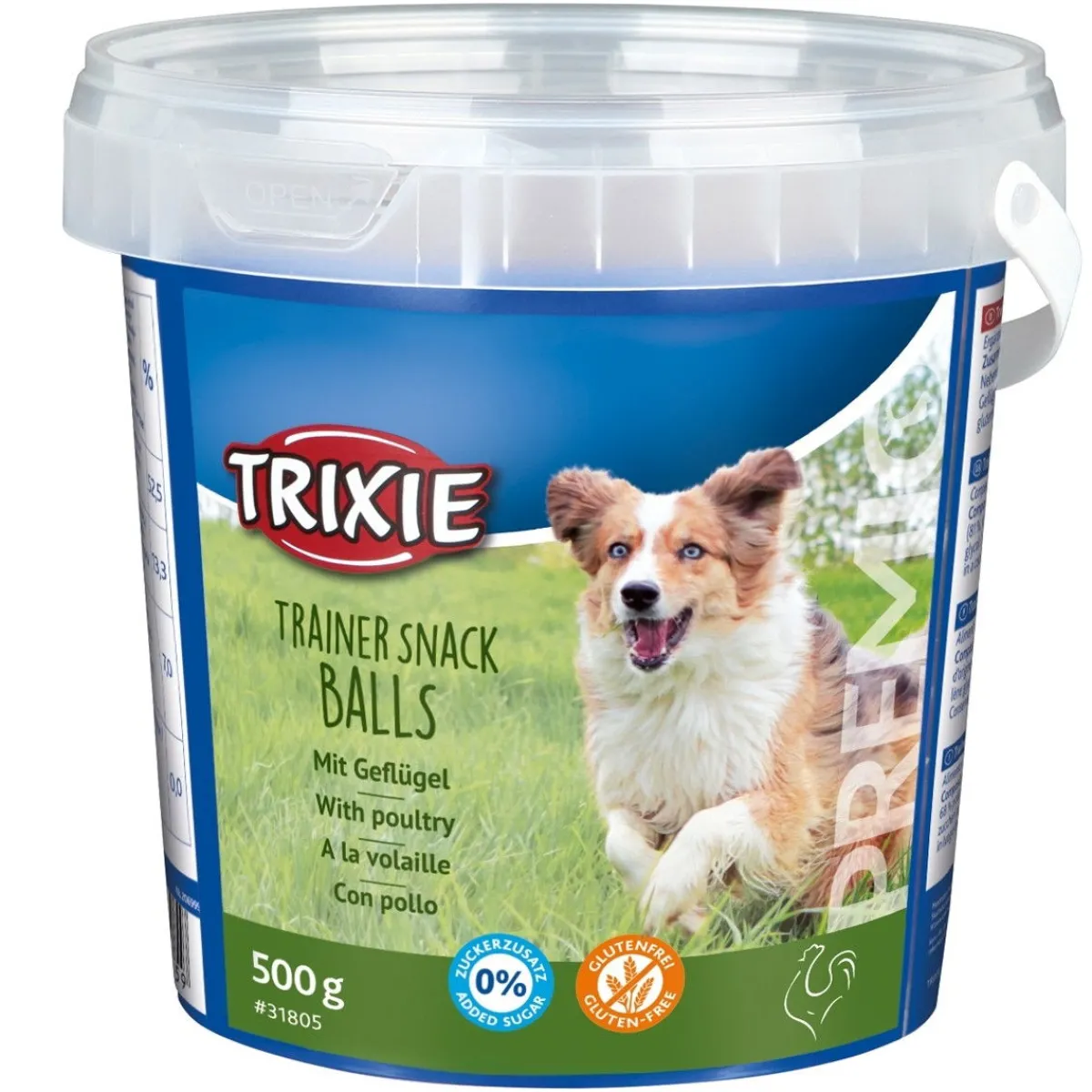 Trixie Pehmeät Koiran Herkut|Pikkuherkut Ja Treeninamit*Premio Trainer Poultry -koiran herkut, 500 g