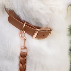 Tyylivoitto Koiran Pannat*Classy panta, konjakki/ruusukulta