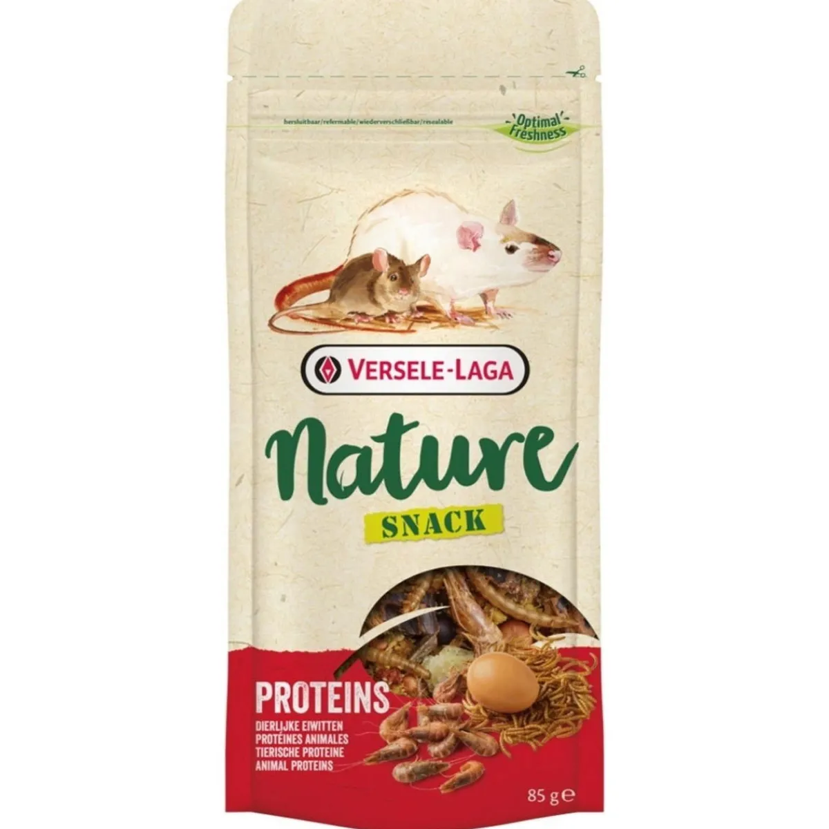 Versele-Laga Hamsterin Herkut|Rotan Herkut*Nature Snack Proteins 85 g