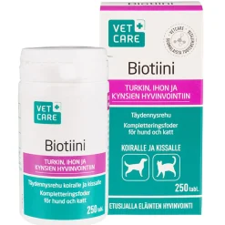 Vetcare Öljyt, Vitamiinit Ja Lisäravinteet|Hoito Ja Terveys*Biotiini 250 tabl