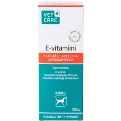 Vetcare Öljyt, Vitamiinit Ja Lisäravinteet|Hoito Ja Terveys*E-vitamiini koiralle 100 ml