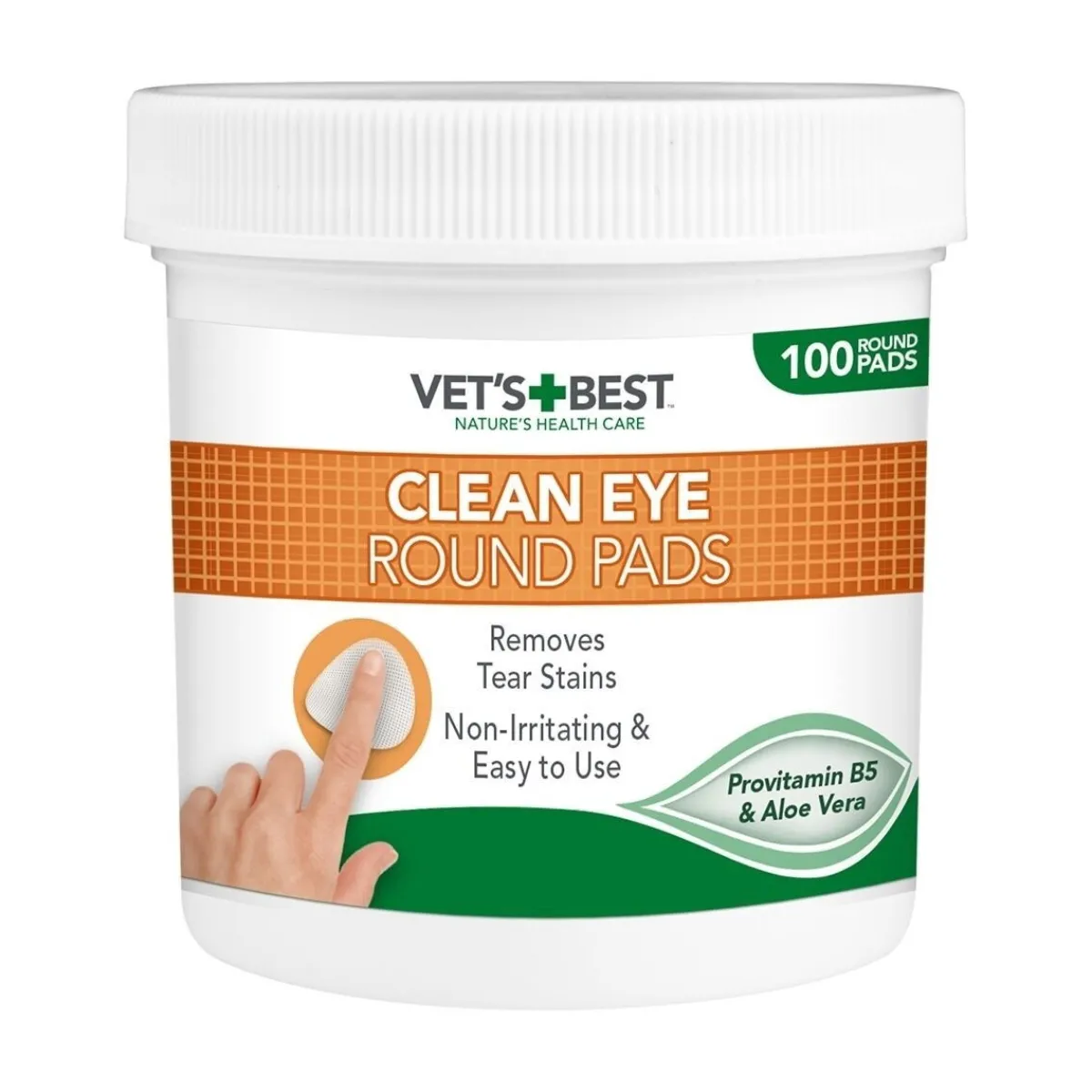 Vet's Best Koiran Ja Kissan Silmät|Hoito Ja Terveys*Clean Eye Round Pads