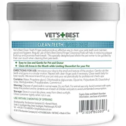 Vet's Best Hampaidenhoitotuotteet|Kissan Hampaat*Clean hampaidenpuhdistuslaput 50 kpl