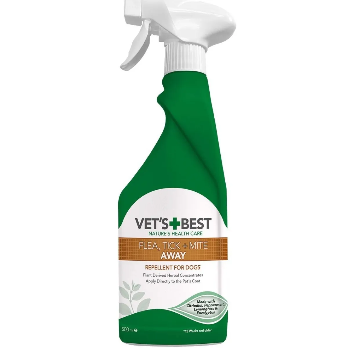 Vet's Best Punkit Ja Ulkoloiset|Punkkikarkotteet*Flea,Tick&Mite Spray 500ml