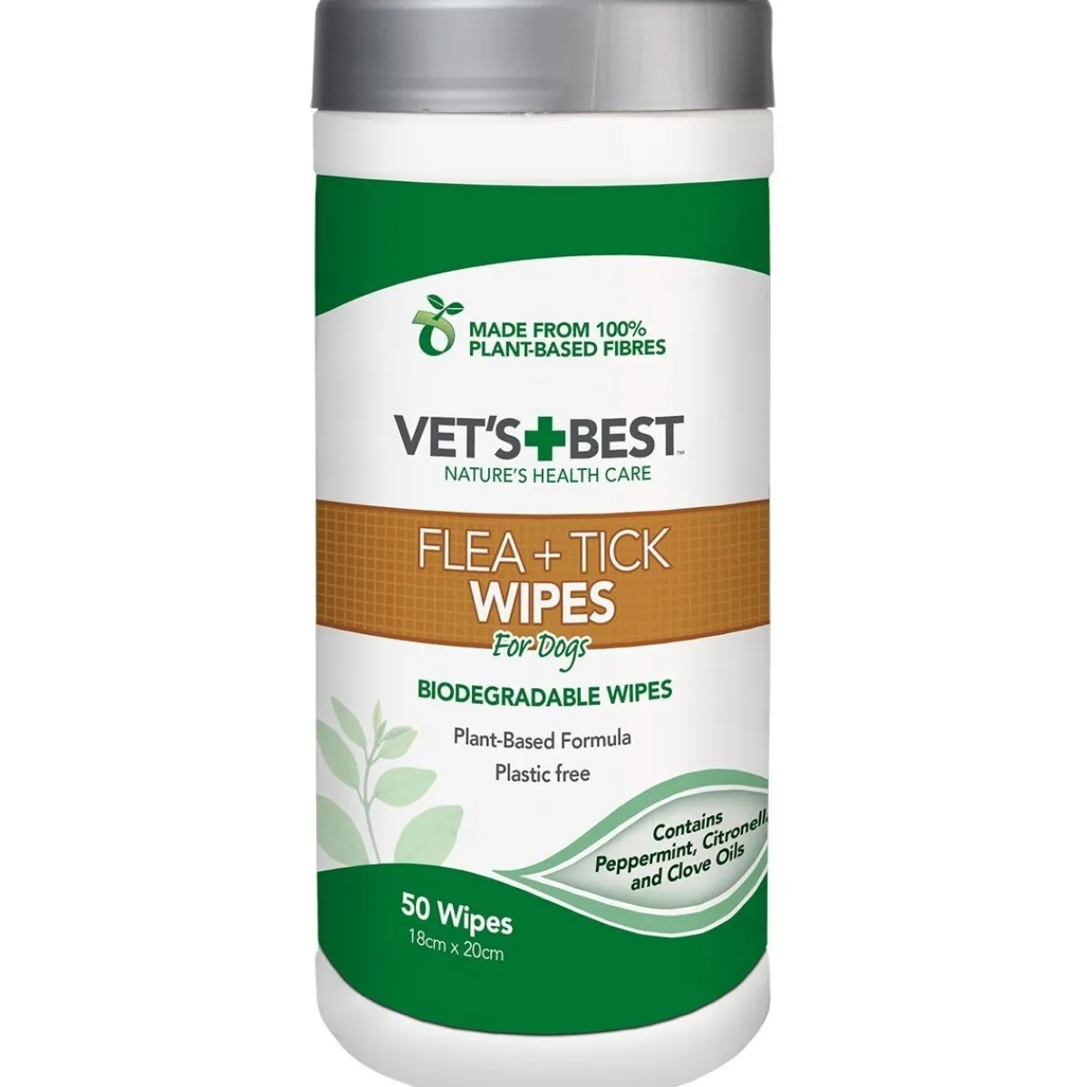 Vet's Best Punkit Ja Ulkoloiset|Punkkikarkotteet*Natural Flea&Tick Wipes