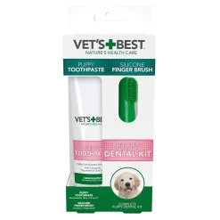 Vet's Best Hoito Ja Terveys|Hampaidenhoitotuotteet*Puppy Dental Care Kit