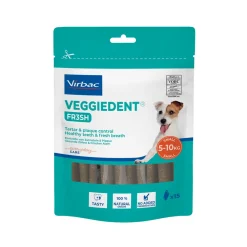 Virbac Hammasherkut|Uutuudet Koirille*VeggieDent Fr3sh S, 15 kpl