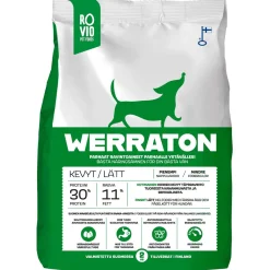 Werraton Koiran Kuivaruoka|Kotimainen Koiranruoka*Kevyt