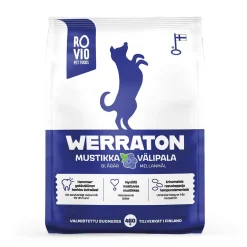 Werraton Pikkuherkut Ja Treeninamit|Kotimaiset Koiran Herkut*Mustikkavälipala 450g