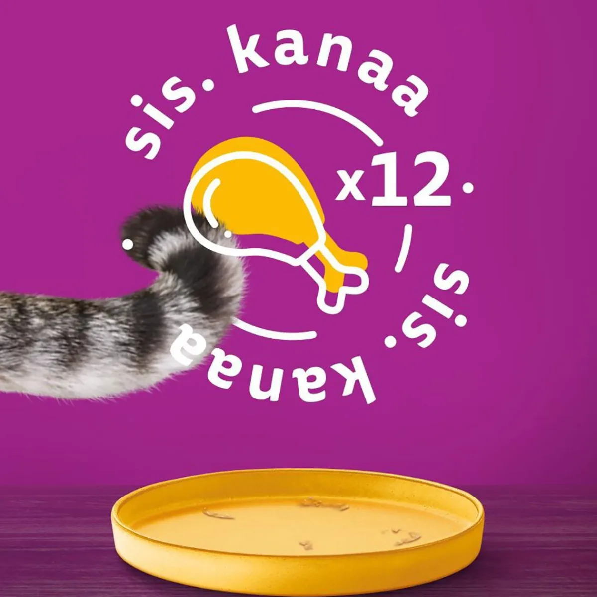 Whiskas Kissan Märkäruoka*kanaa kastikkeessa 400g