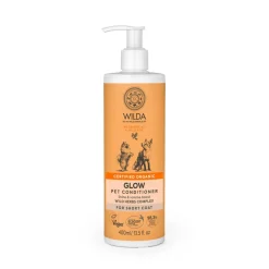 WILDA Kissan Hoitoaineet|Koiran Hoitoaineet*Glow pet -hoitoaine koiralle 400ml