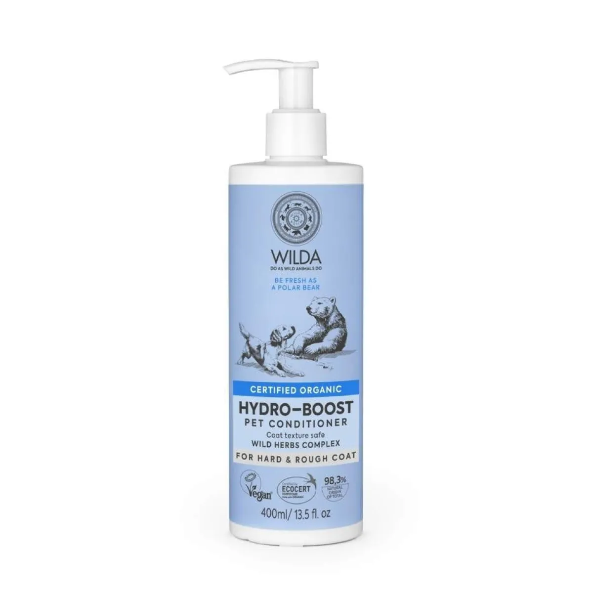 WILDA Kissan Hoitoaineet|Koiran Hoitoaineet*Hydro-boost hoitoaine 400ml