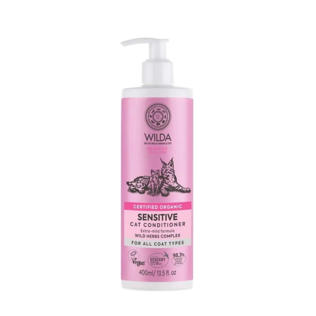 WILDA Kissan Hoitoaineet*Sensitive Cat kissan hoitoaine 400 ml