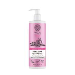 WILDA Kissan Shampoot*Sensitive Cat kissan shampoo 400 ml