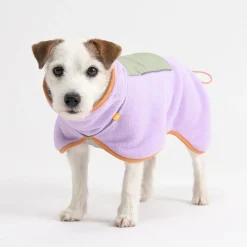 Woolly Wolf Koiran Vaatteet|Koiran Paidat Ja Neuleet*Alpha 360 Fleecepusakka, Lavender Mix