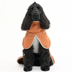 Woolly Wolf Koiran Vaatteet|Koiran Paidat Ja Neuleet*Alpha 360 Koiran fleecepusakka, Terracotta Mix