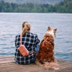 Woolly Wolf Ulkoilu- Ja Treenivaatteet*Alpha 360 vyölaukku, Salmon Pink Mix