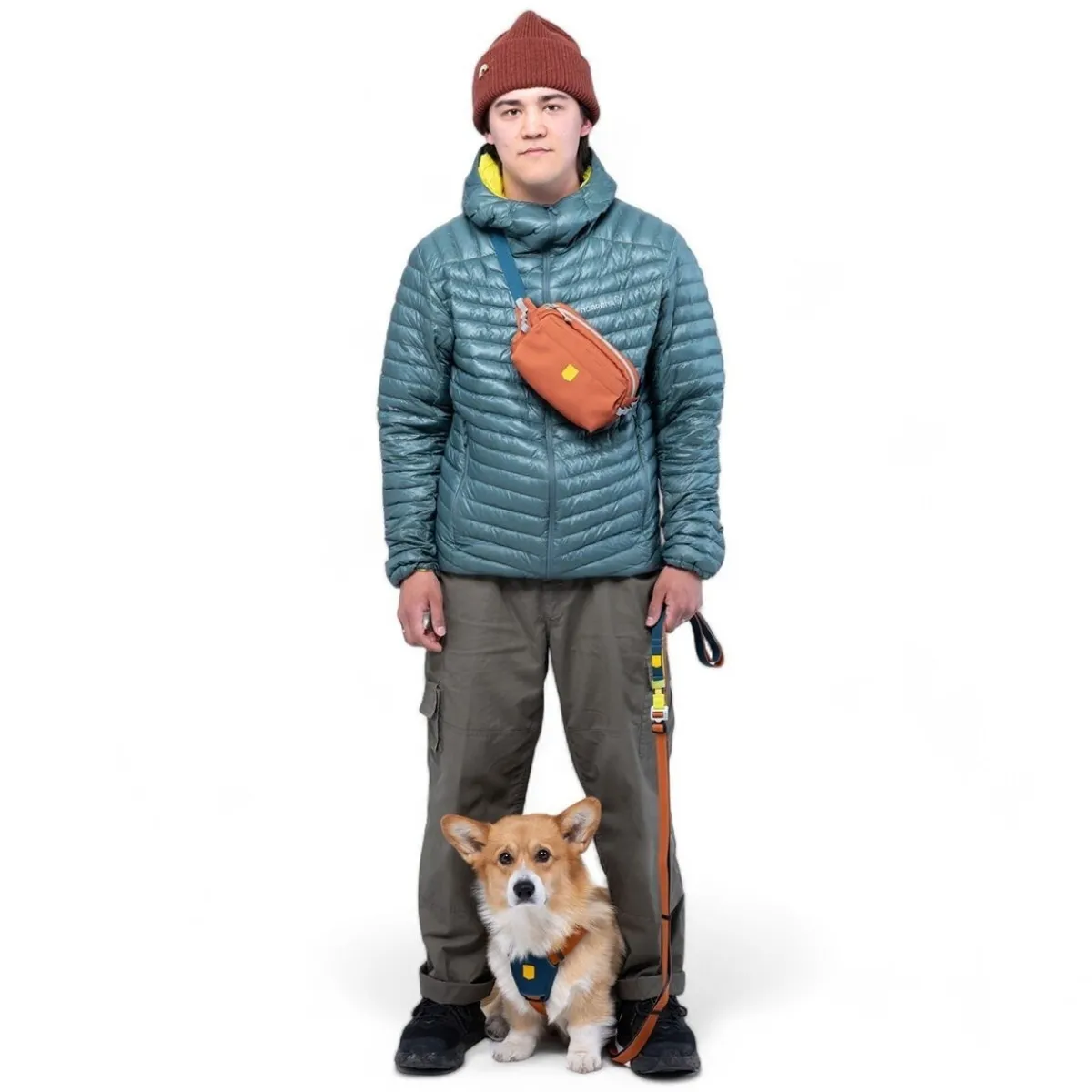 Woolly Wolf Ulkoilu- Ja Treenivaatteet|Makupalapussit*Alpha 360 vyölaukku, terracotta mix